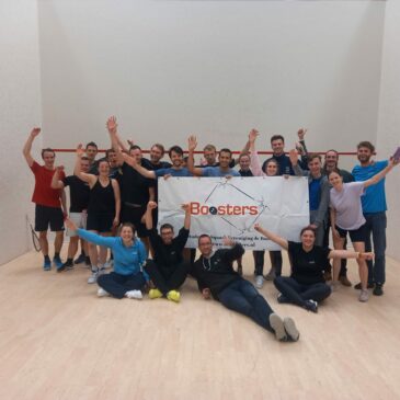 Open squashtrainingen en speelavonden bij de Boosters in februari!